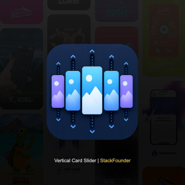 Vertical Card Slider